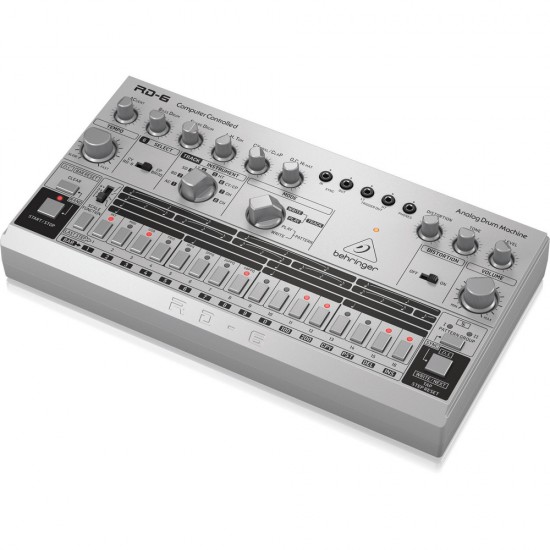 Behringer RD-6-SR Analog Drum Machine - Silver