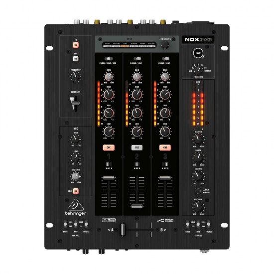 Behringer NOX303 Premium 3-Channel DJ Mixer 