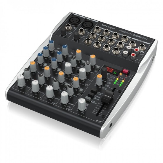 Behringer Xenyx 1002SFX 10-channel Analog Streaming Mixer