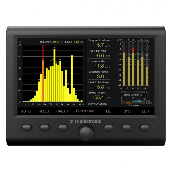 TC Electronic Clarity M Stereo Loudness Meter