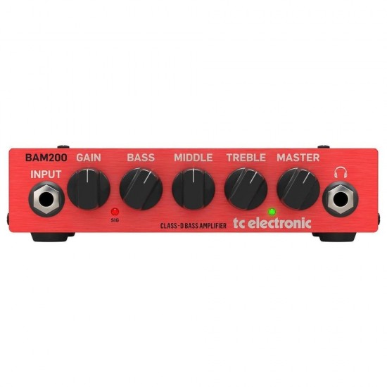 TC Electronics BAM200 Ultra-Compact 200 Watt Bass Head