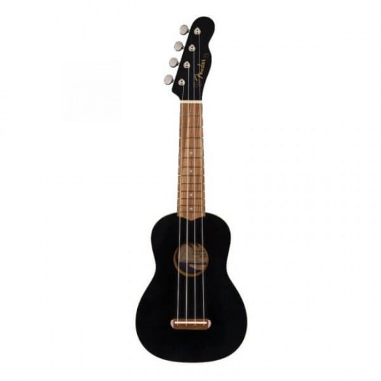 Fender Venice Soprano Ukulele 0971610706 - Black