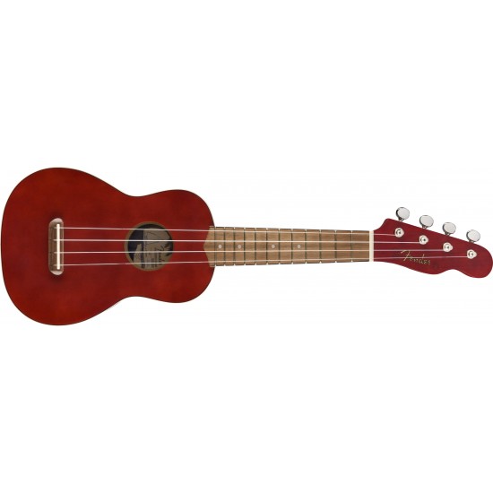 Fender Venice Soprano Ukulele 0971610790 - Cherry