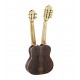 ORTEGA Double Neck Tenor Ukulele 4/8 Strings Ziricote Back & Top Natural Finish, Includes Rect Angle Gig Bag.