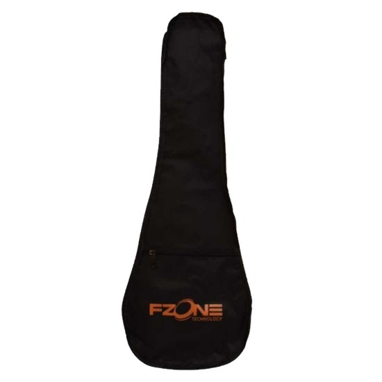 Fzone FZU-110S 21 Inch soprano ukulele Chocolate with Bag