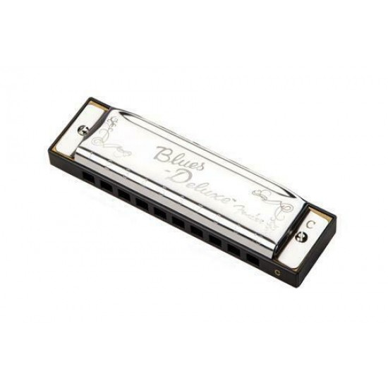 Fender® Blues Deluxe Harmonica, Key - C 0990701001