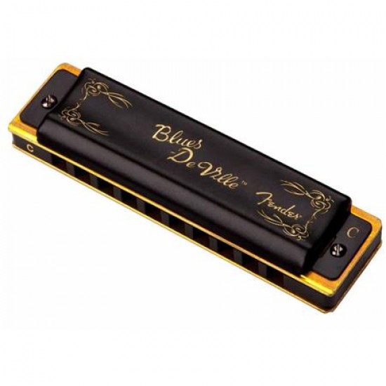 Fender Blues Deville Harmonica Key of "C" 0990702001 Fender Blues Deville Harmonica Key of "C" 0990702001