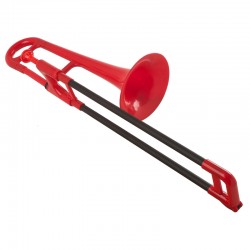 pBone Mini Plastic Trombone - Red