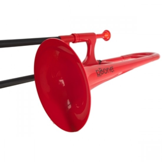 pBone Mini Plastic Trombone - Red pBone Mini Plastic Trombone - Red