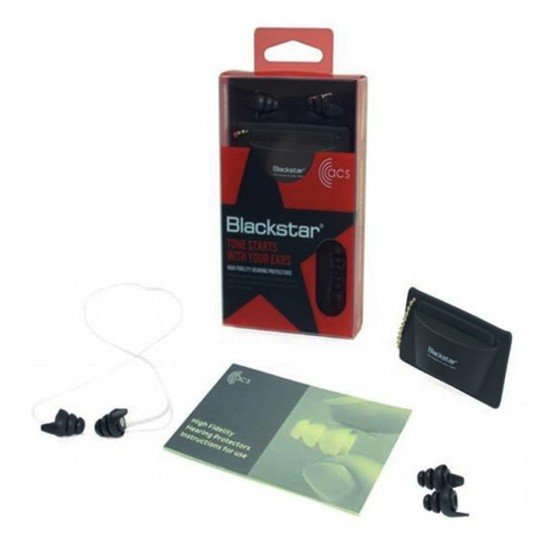 Blackstar ACS High Fidelity Earplugs EARPLUG1 Blackstar ACS High Fidelity Earplugs EARPLUG1